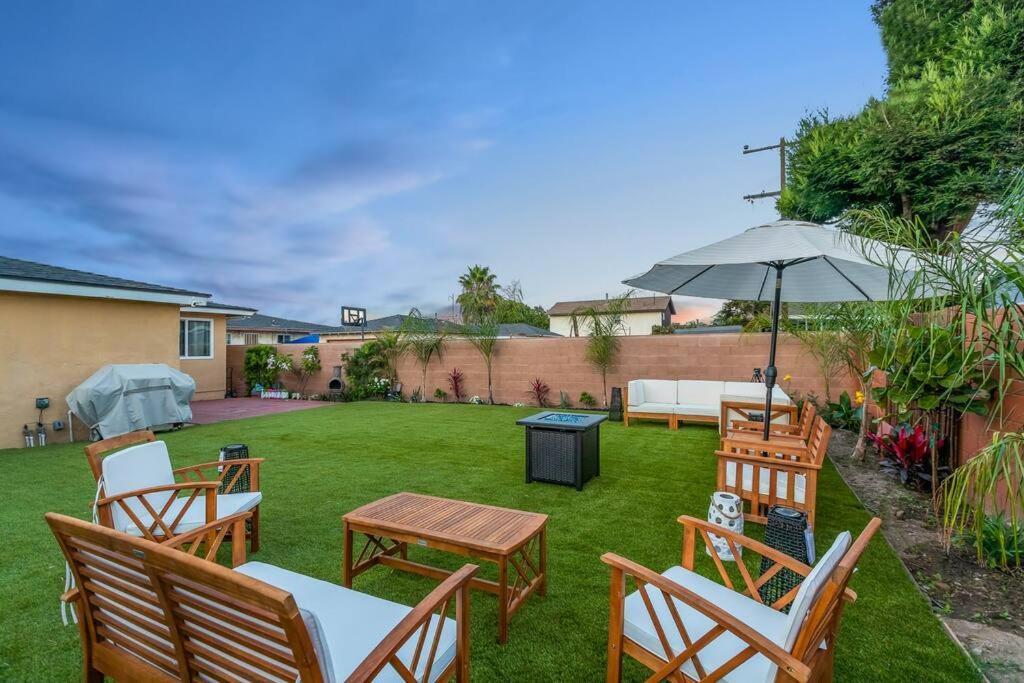 Gameroom Sofi Stadium Forum Backyard Bbq Hawthorne Bagian luar foto